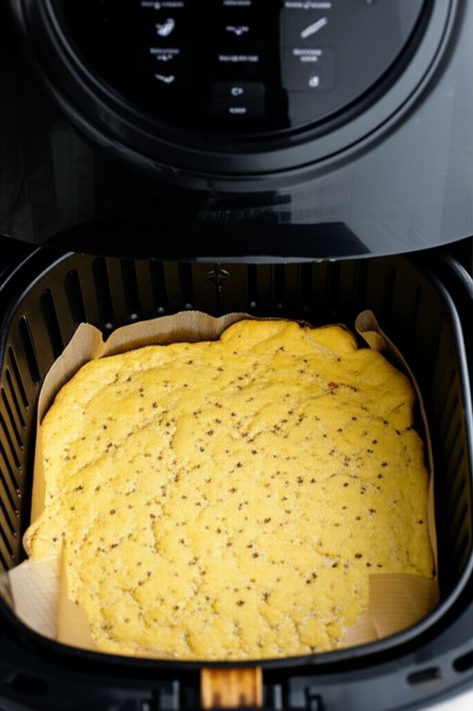 Air Fryer Keto Garlic Cheese 'Bread'
