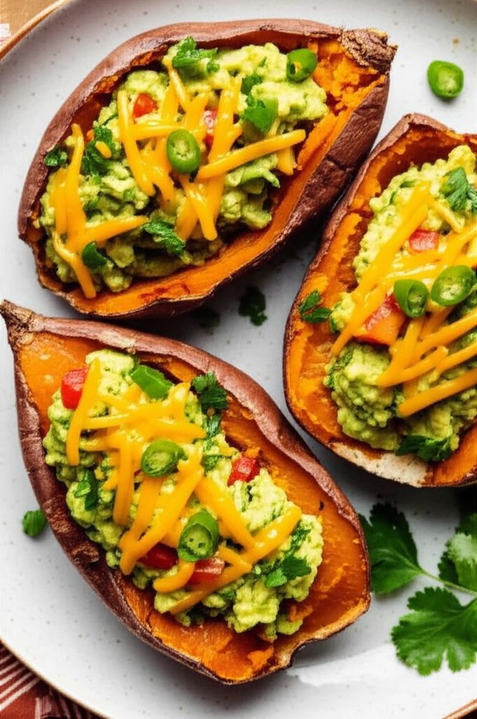 Avocado Stuffed Yams