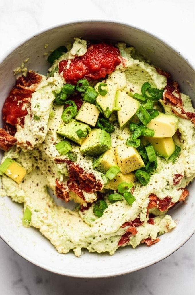 Bacon Avocado Cream Cheese Dip