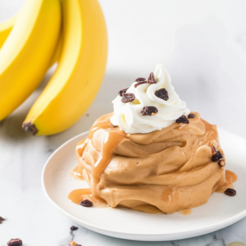 Banana and Peanut Butter 4-Ingredient 'Ice Cream'