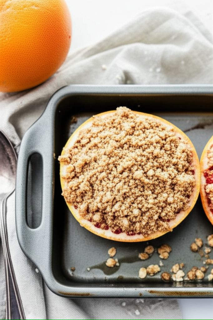 Broiled Grapefruit Crisp