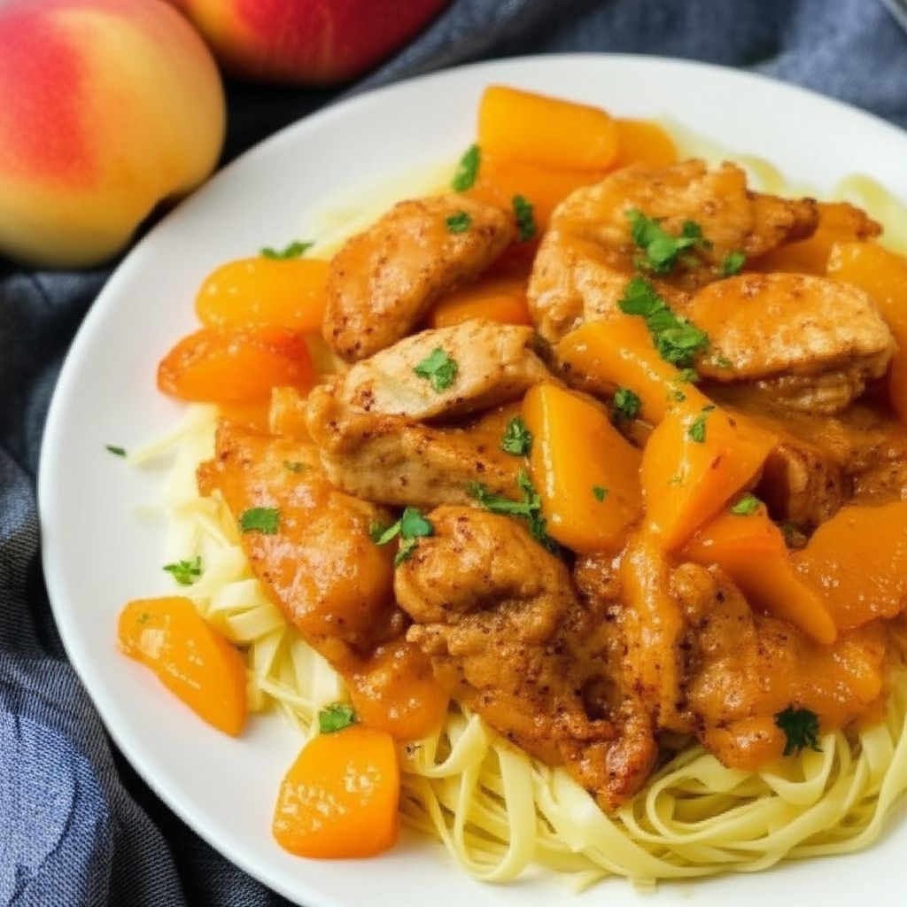 Byrdhouse Spicy Chicken and Peaches