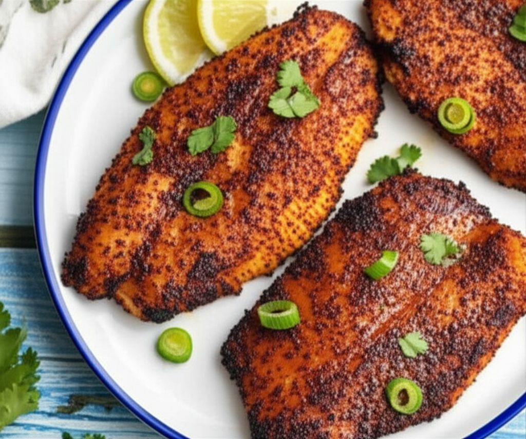 Cajun Blackened Catfish