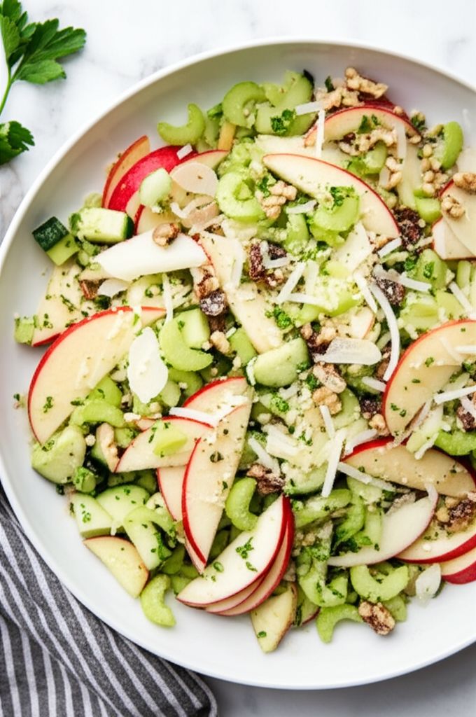 Celery Parmesan Date Salad