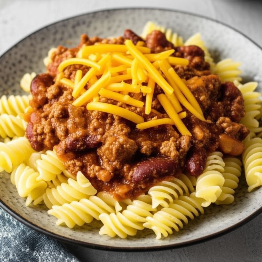 Chili with Ziti