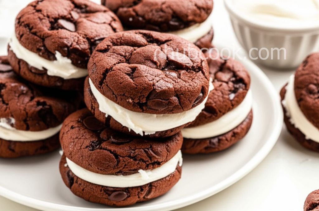 Chocolate C'OAT'conut Sandwich Cookies