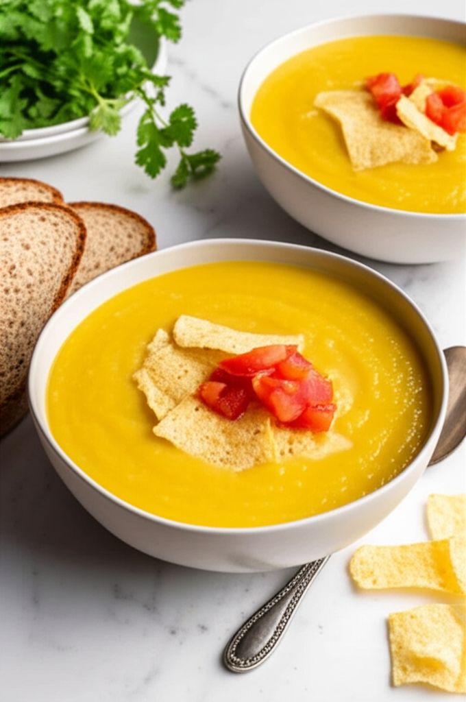 Creamy Corn With Cumin Soup