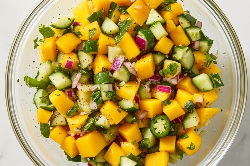 Cucumber-Mango Salsa
