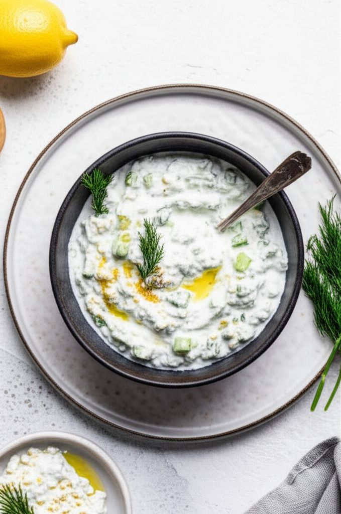 Easy Greek Yogurt Cucumber Sauce
