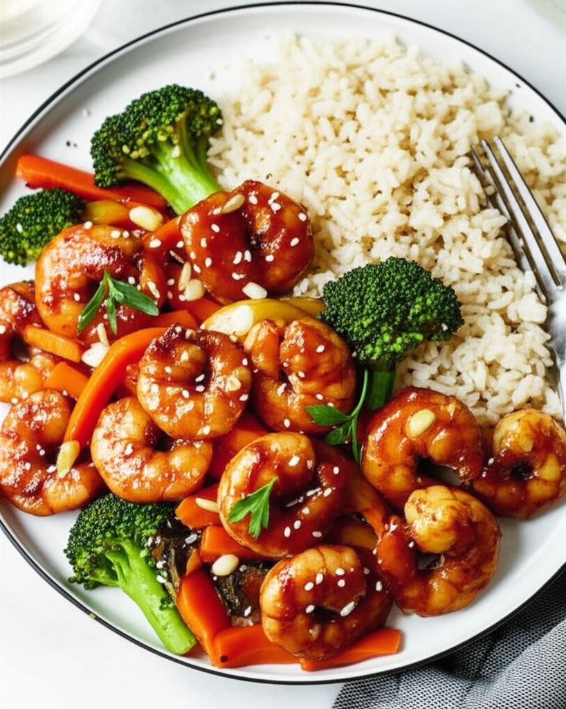 Easy Shrimp Vegetable Stir Fry