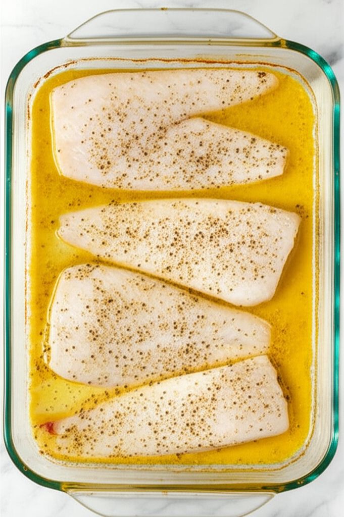 Flash Baked Walleye Fillets