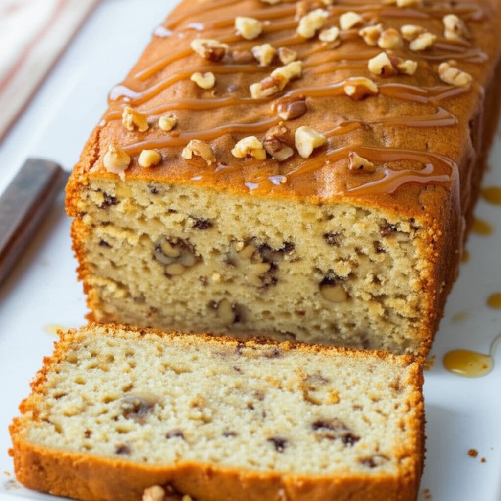 Flourless Banana Honey Cake