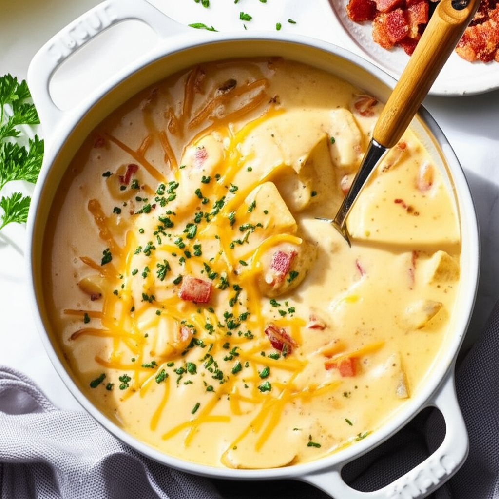 Fully-Loaded Baked Potato Soup