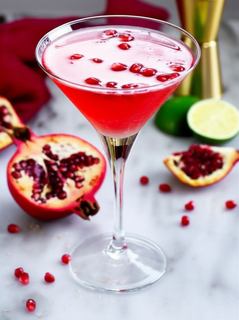 Joan's Pomegranate Martini
