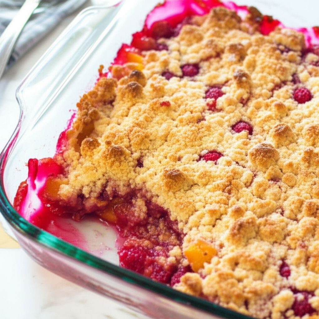 KK's Three Fruit Cobbler