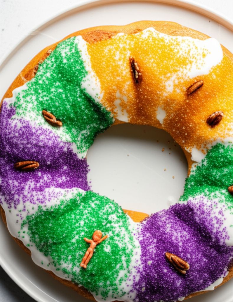Mardi Gras King Cake