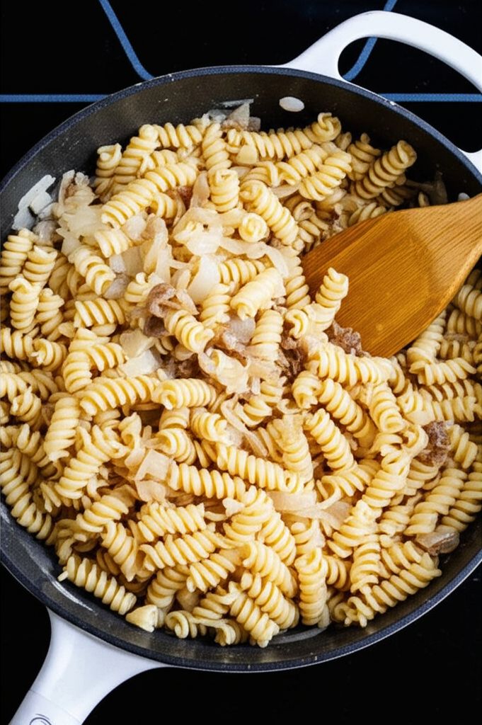 One Pot Spinach Mushroom Pasta