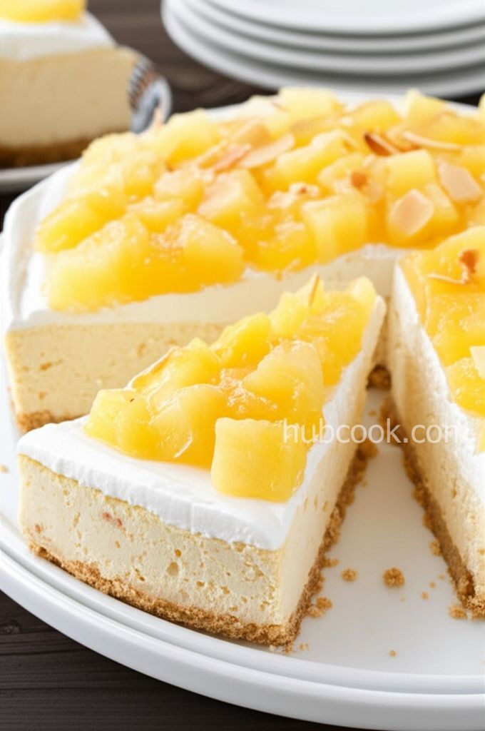 Piña Colada Cheesecake