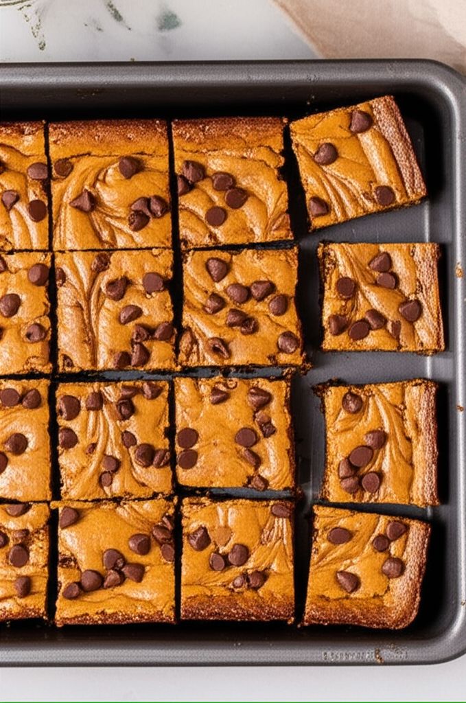 Pumpkin Blondies
