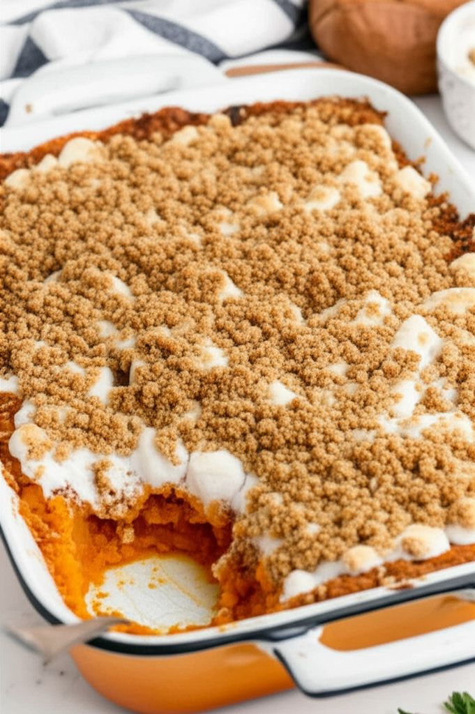 Restaurant-Style Sweet Potato Casserole