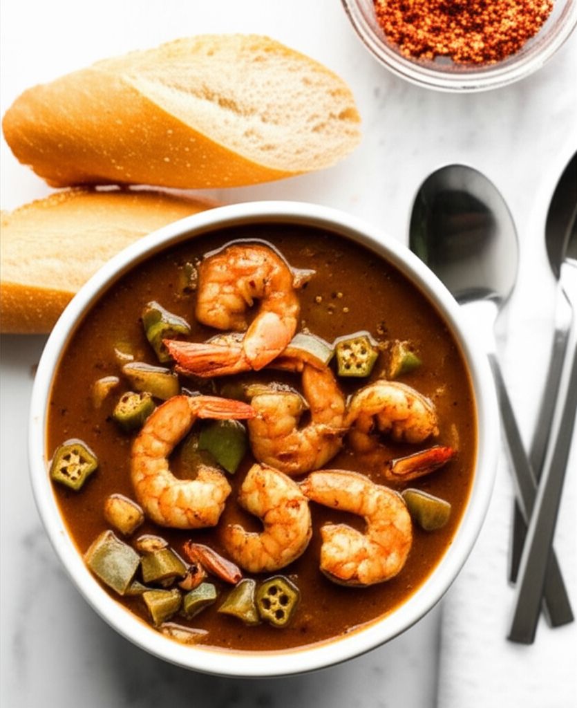 Shrimp Gumbo with Okra