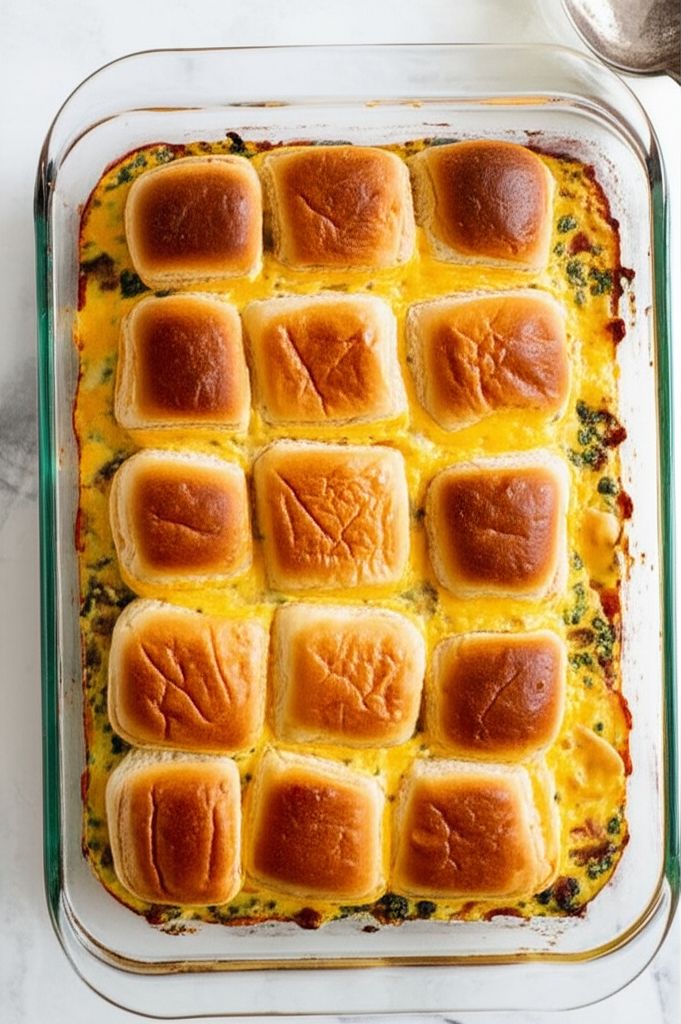 Spinach-Mushroom Brunch Casserole