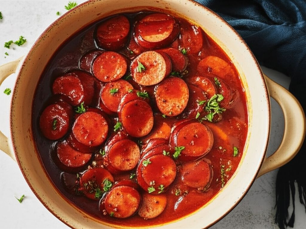 Sweet-n-Sour Kielbasa