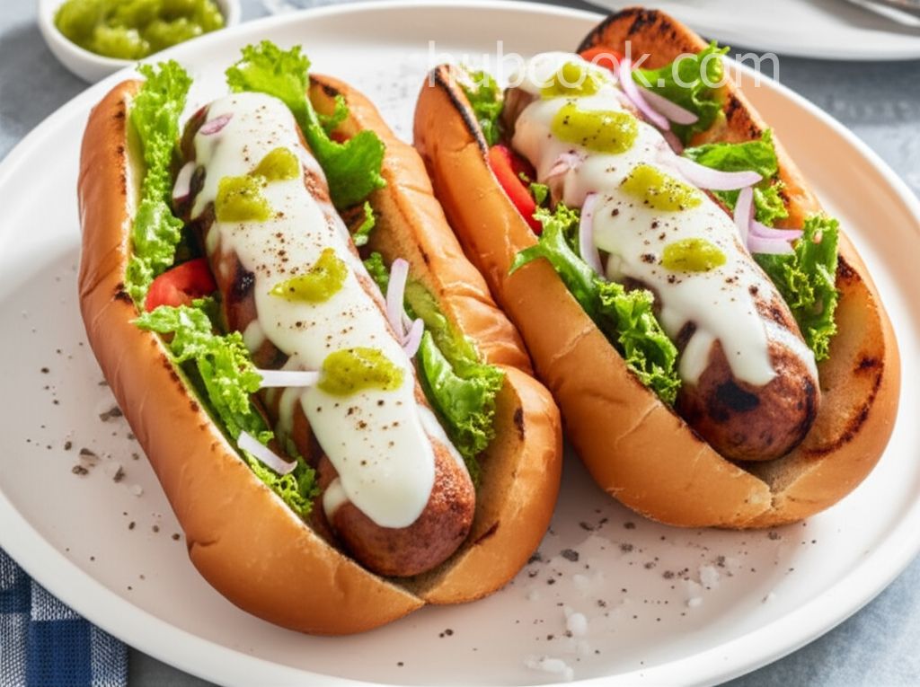 Tim Love's Burger Dog