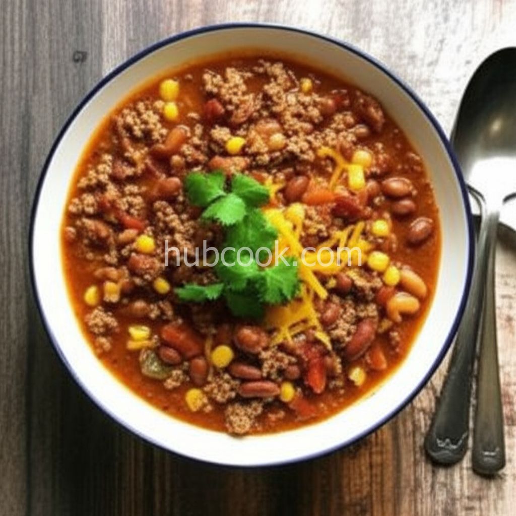 Venison-Bacon White Chili