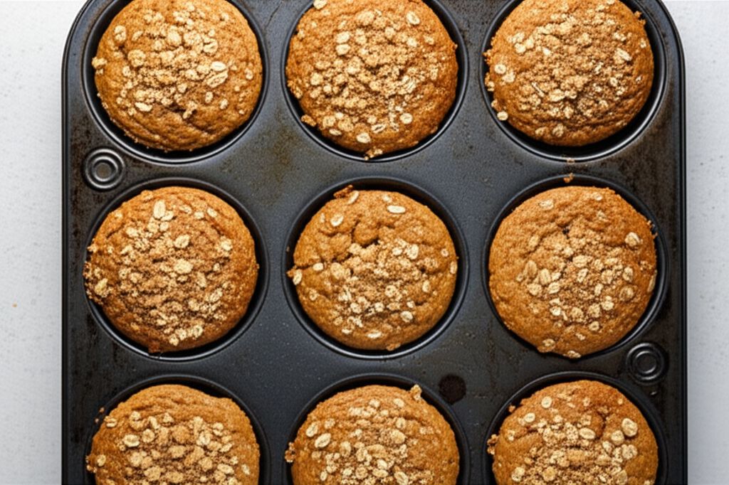 Applesauce-Oat Muffins