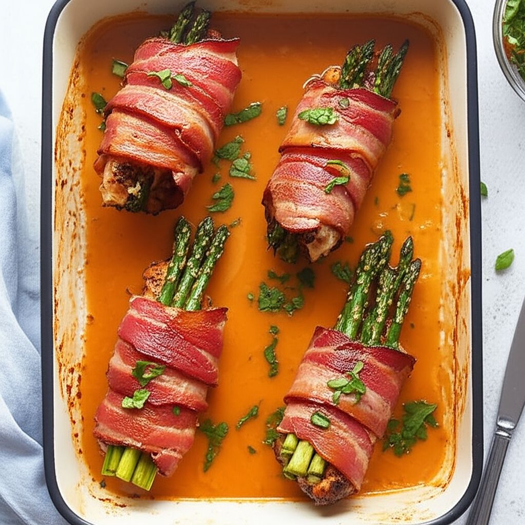 Bacon-Wrapped Chicken Thighs Smothered and Stuffed with Awesome