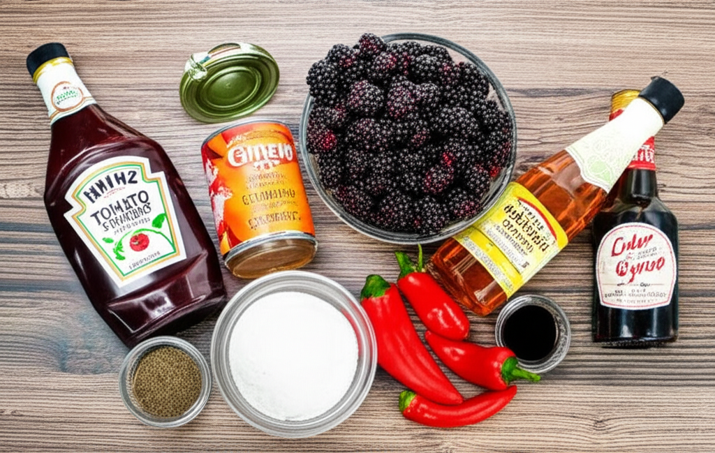 Blackberry Habanero BBQ Sauce