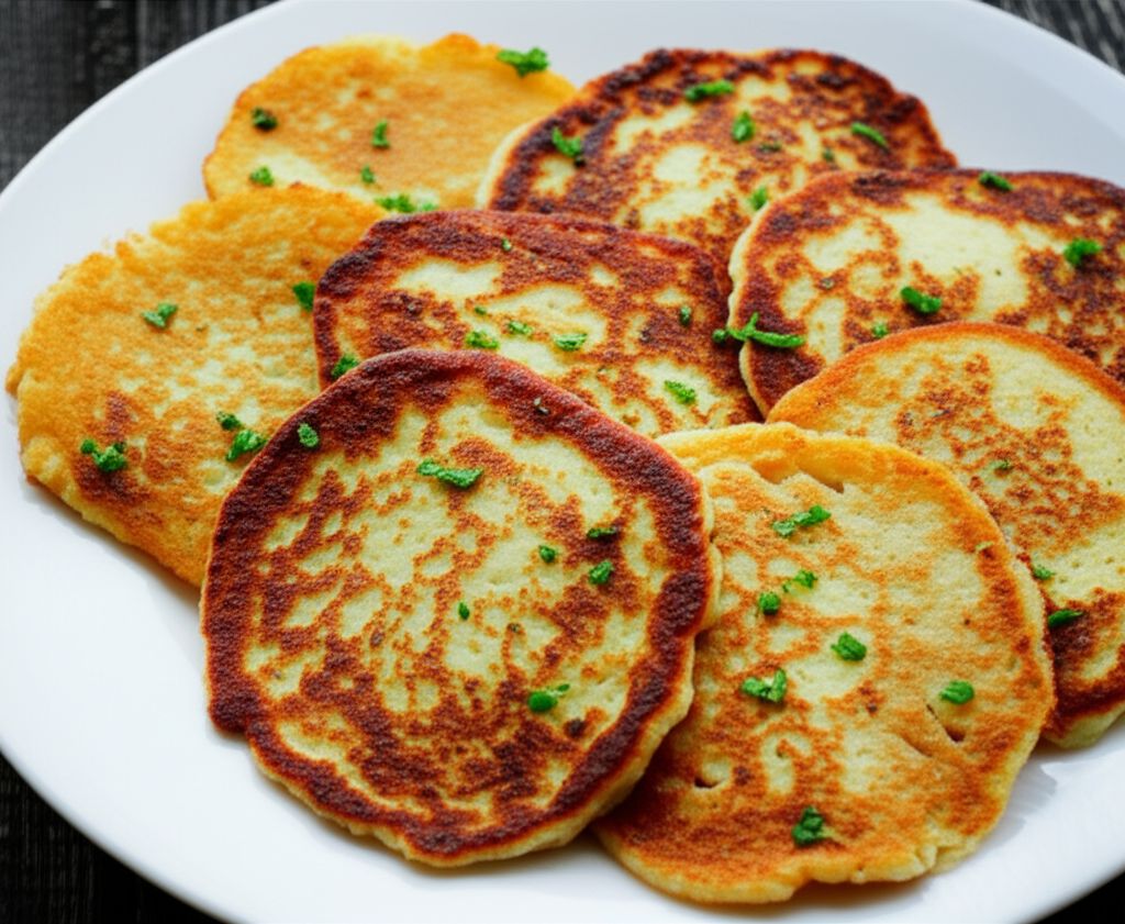 Bramboracky (Czech Savory Potato Pancakes)
