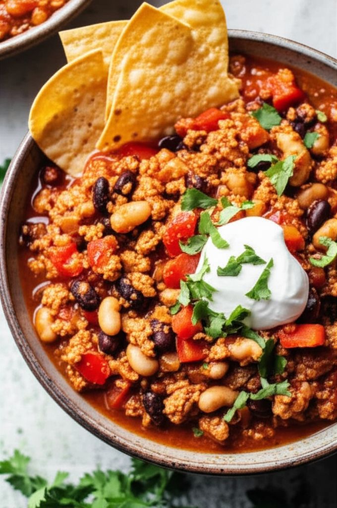 Chicken and Chorizo Chili