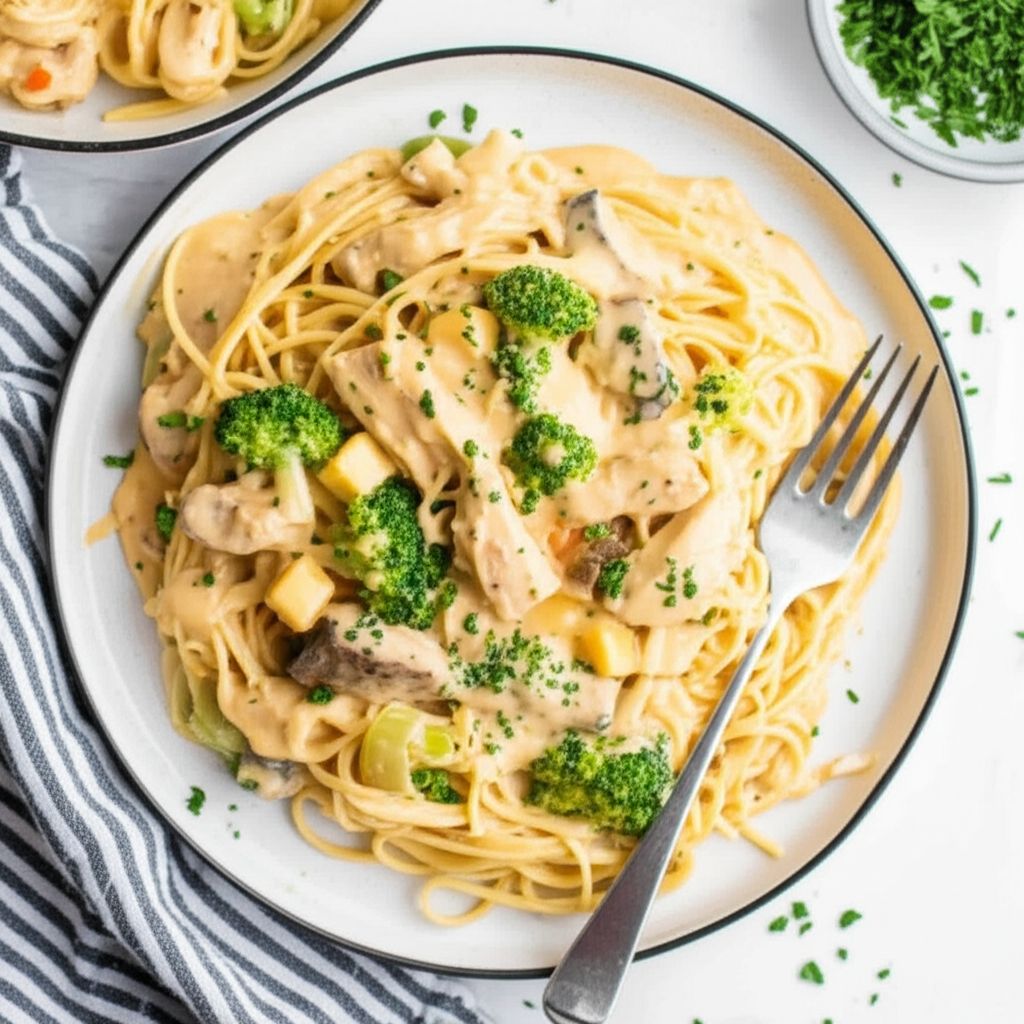 Chicken Linguine a la Me