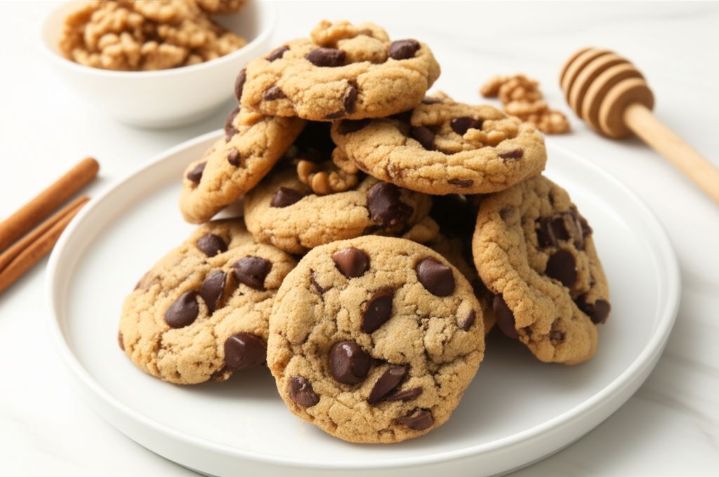 Chocolate Chip Honey Cookies
