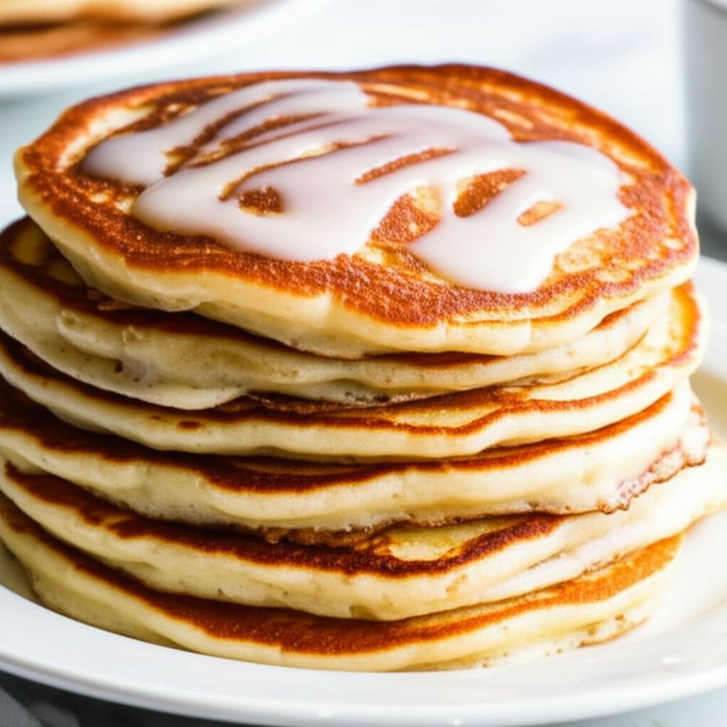 Cinnamon Roll Pancakes
