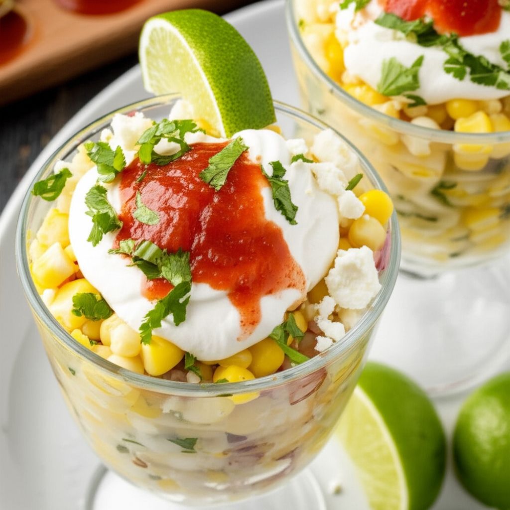 Corn in a Cup (Elote en Vaso)