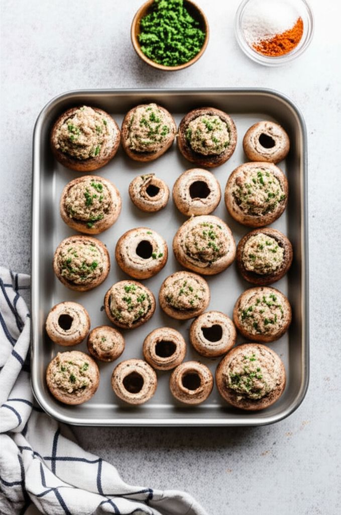 Crab-Stuffed Mushrooms