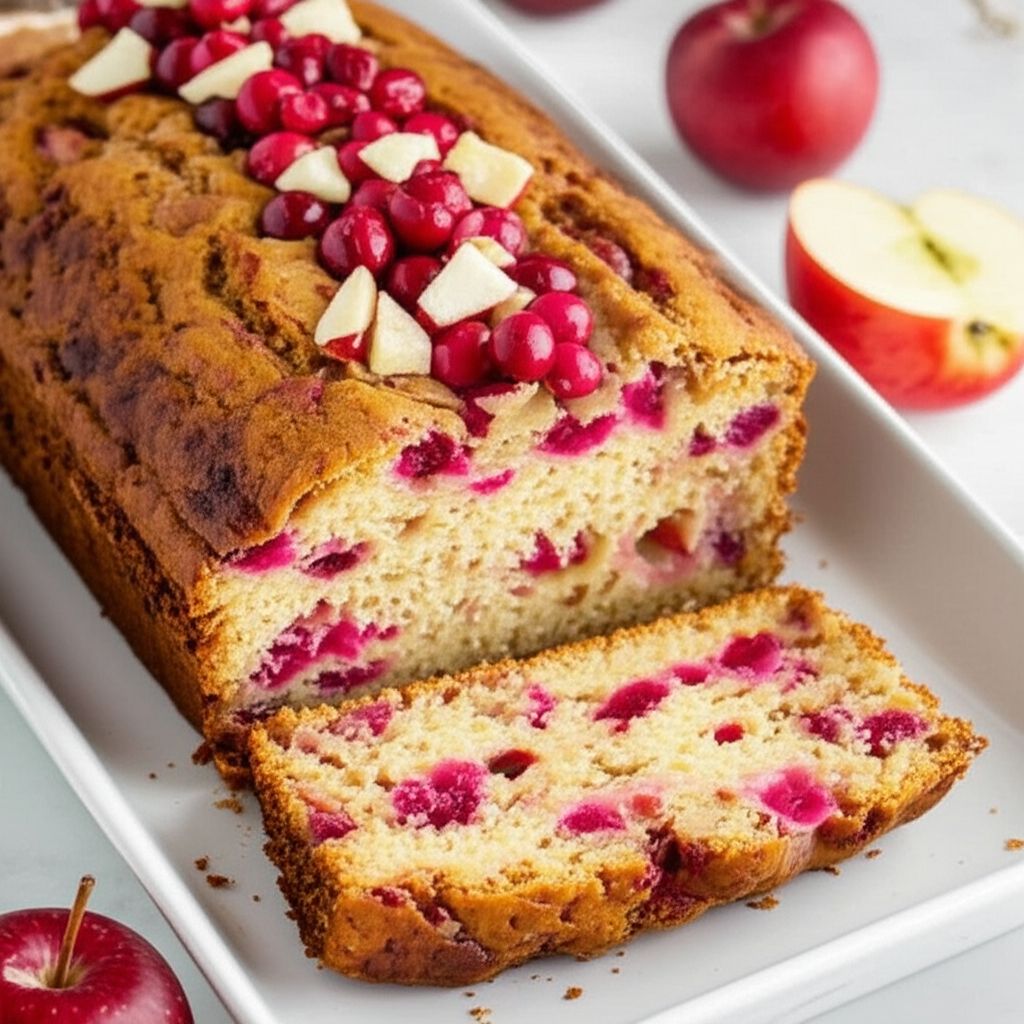 Cranberry Apple Bread