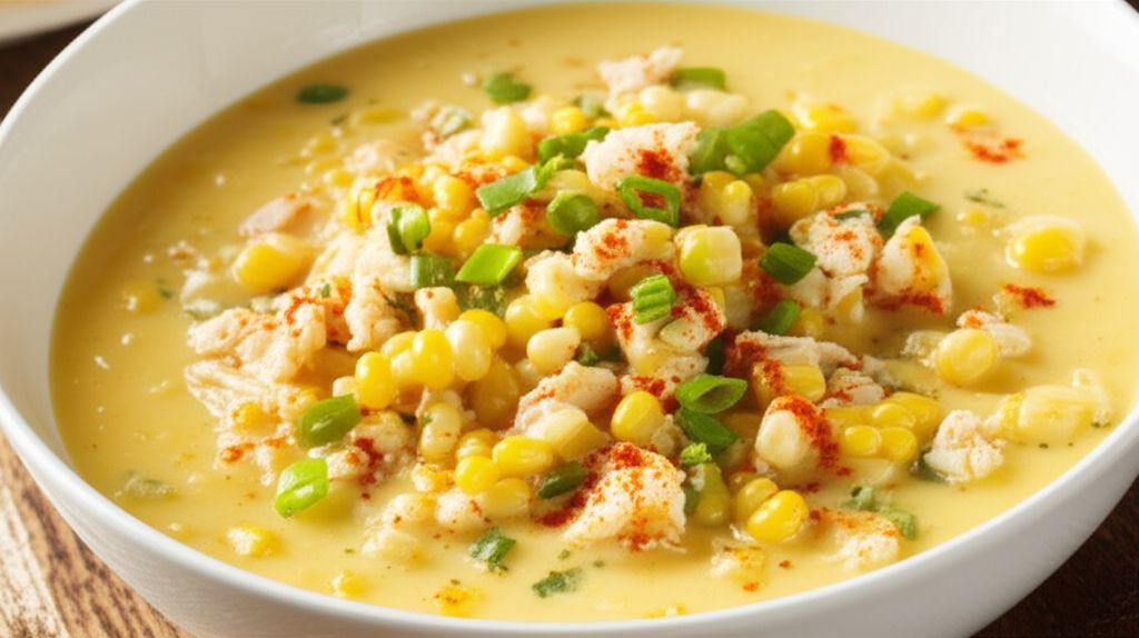 Creole Crab and Corn Chowder