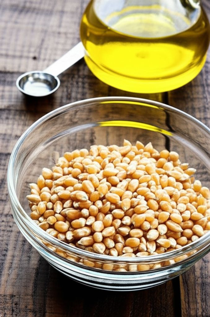 Crunchy Baked Caramel Corn