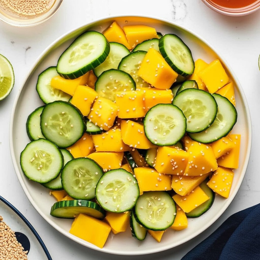 Cucumber-Mango Salad