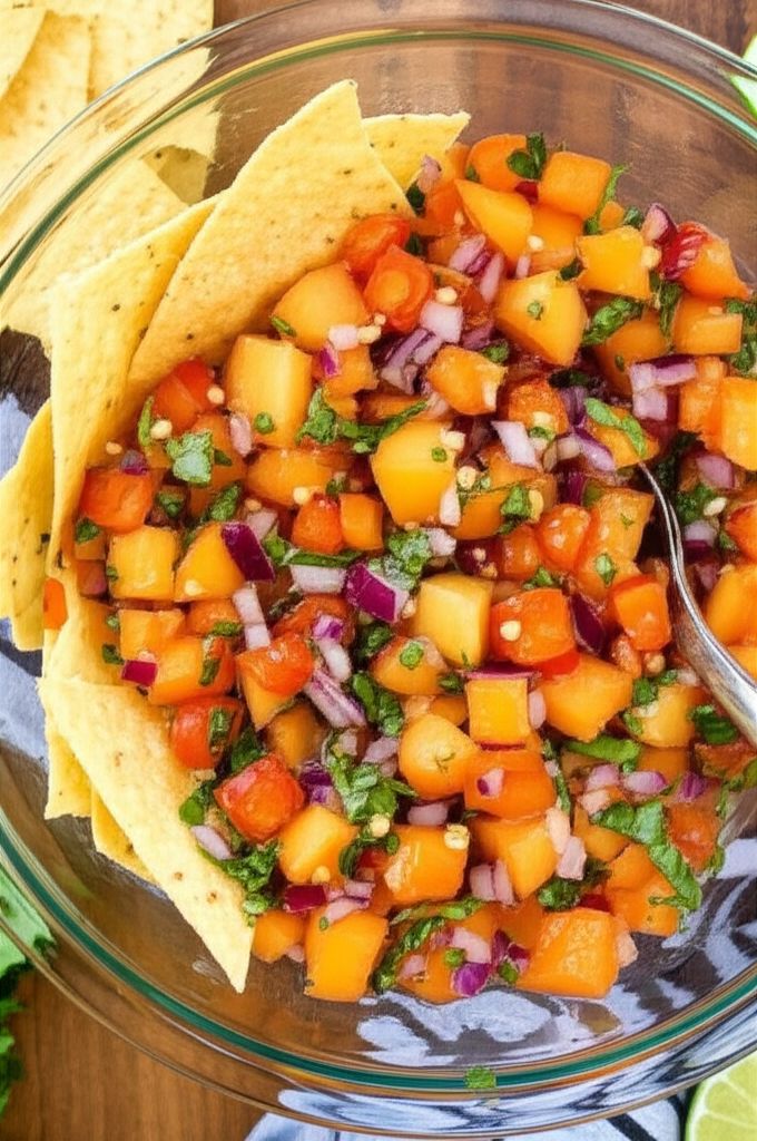 Drunken Peachanero Salsa