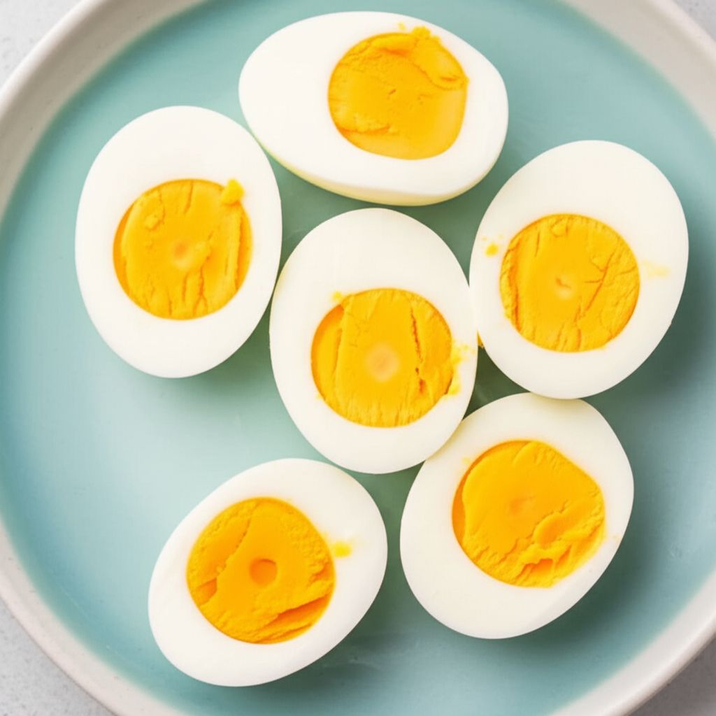Easter Spicy Deviled Eggs