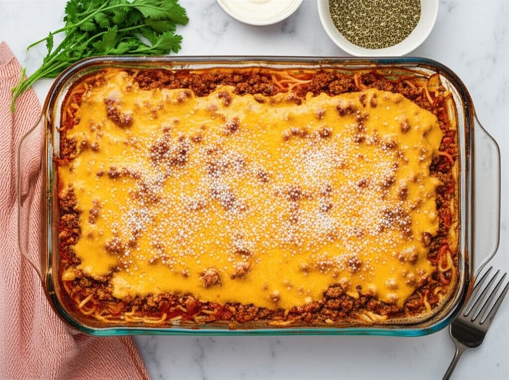 Easy Baked Spaghetti Casserole