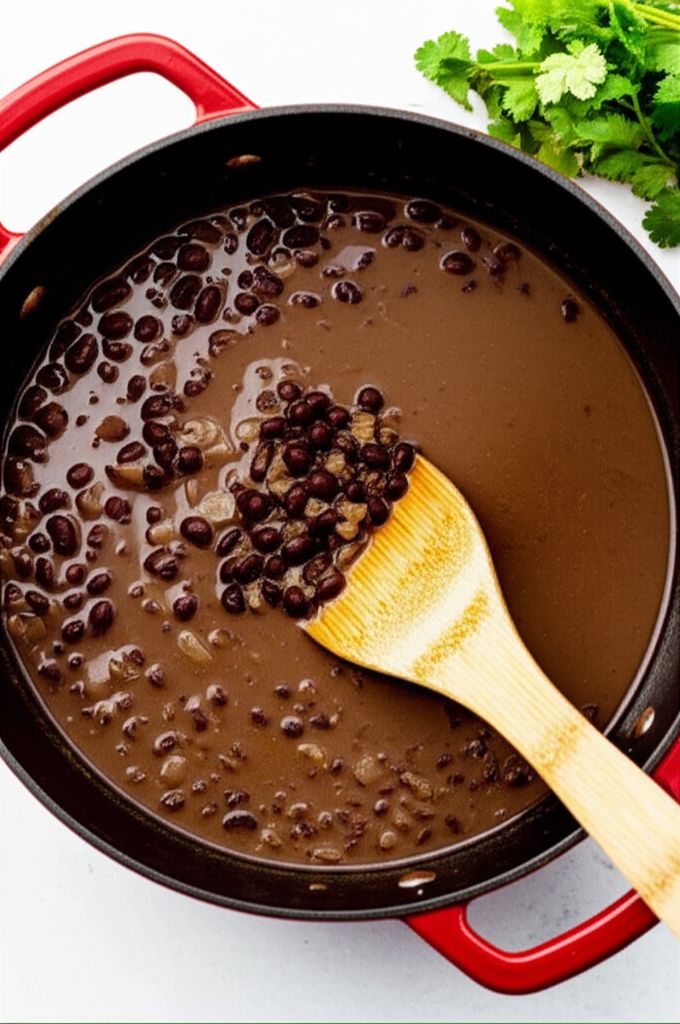 Easy Black Bean Soup for Two