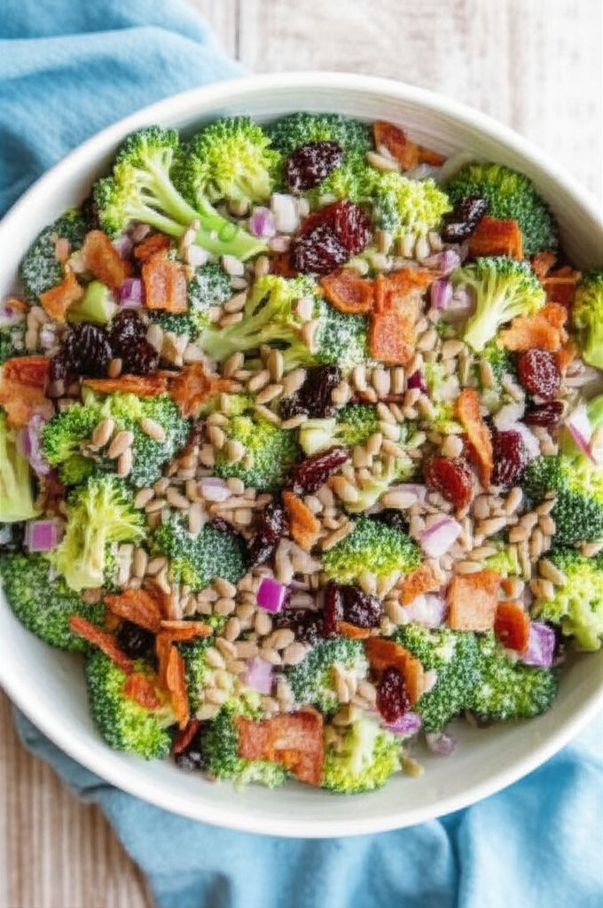 Easy Broccoli Bacon Salad