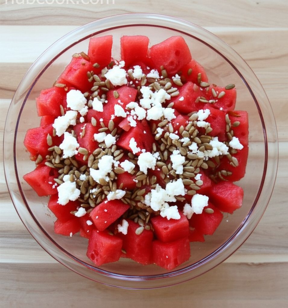 Easy Watermelon Salad