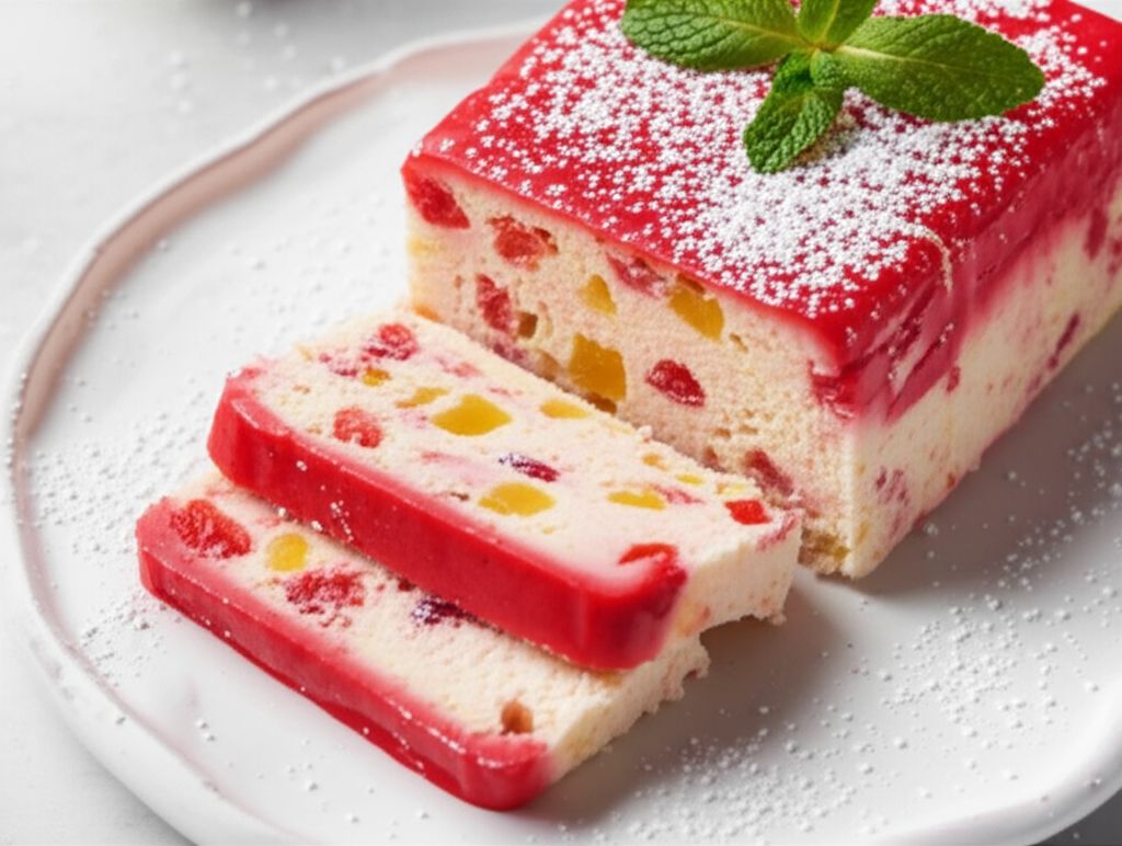 Frozen Strawberry Dessert Salad